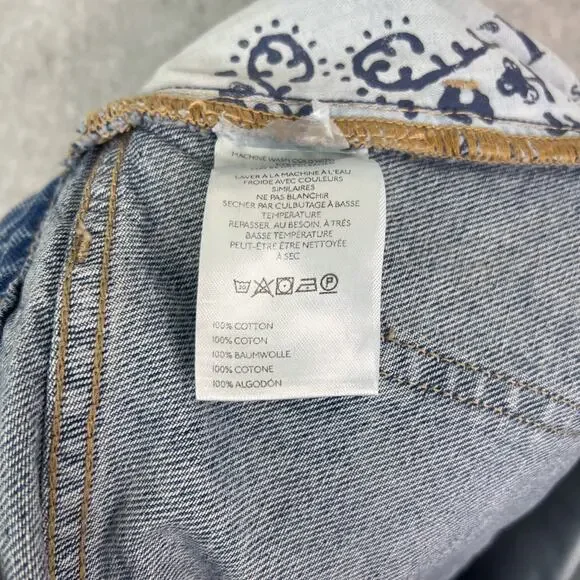 Free People We The Free Size 4 Come As You Are Denim Maxi Skirt in Sapphire Blue - Picture 10 of 10